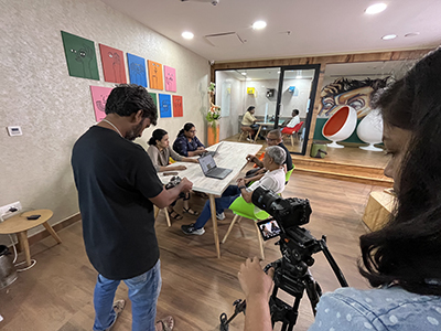 CSR film production documenting social impact initiatives