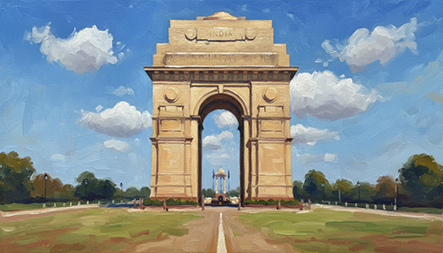 Behind the scenes of an institutional film shoot in Delhi