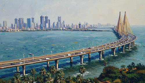 Professional corporate video production crew filming on location in Mumbai