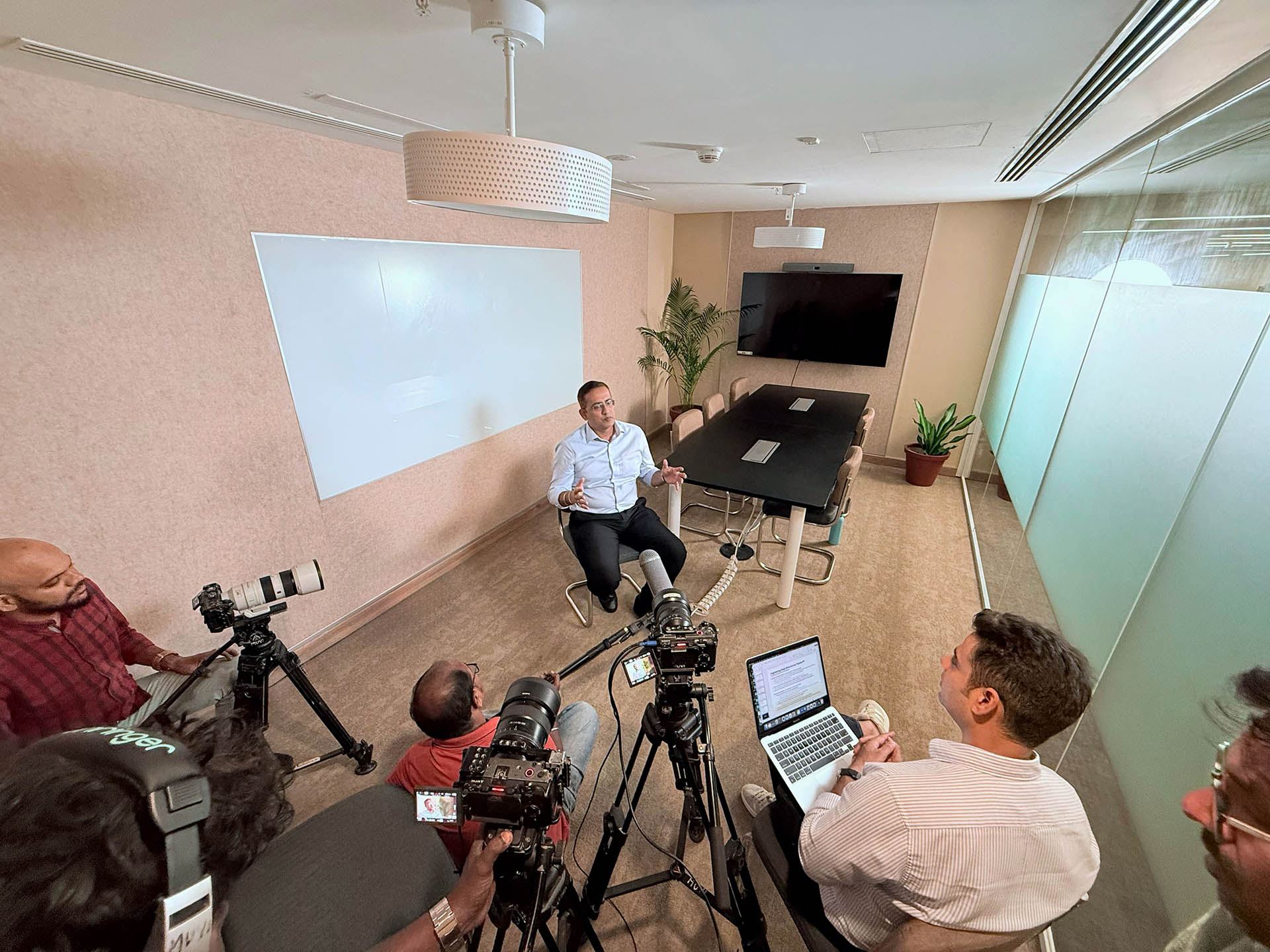 Fish Eye Creations Behind the Scenes Corporate Film Shoot